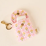 Puffy Earbud Case Keychain - Greige Goods