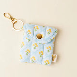 Puffy Earbud Case Keychain - Greige Goods