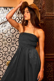 Wide Leg Tube Jumpsuit - Greige Goods