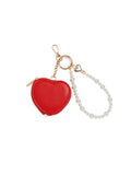 Heart Pouch Bag Charm