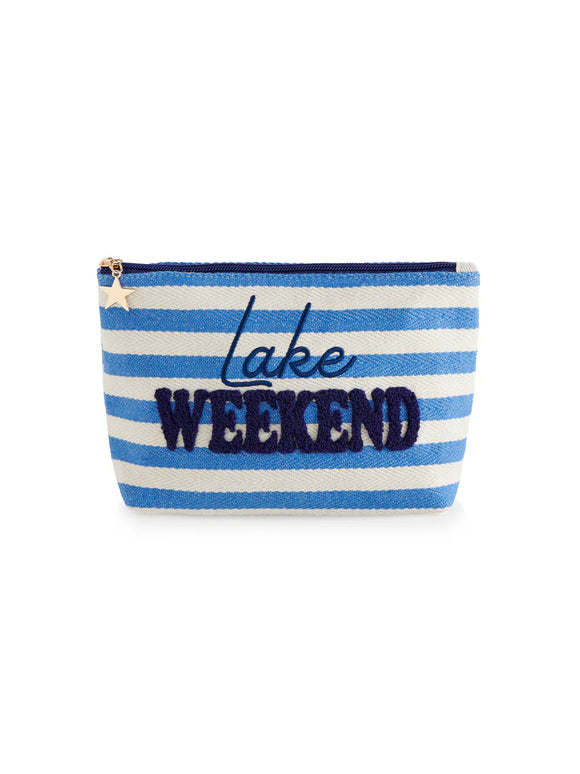 Lake Weekend Zip Pouch