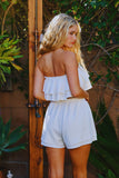 Tiered Tube Crop Top