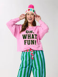 Festive Stripe Boxer Pant - Greige Goods