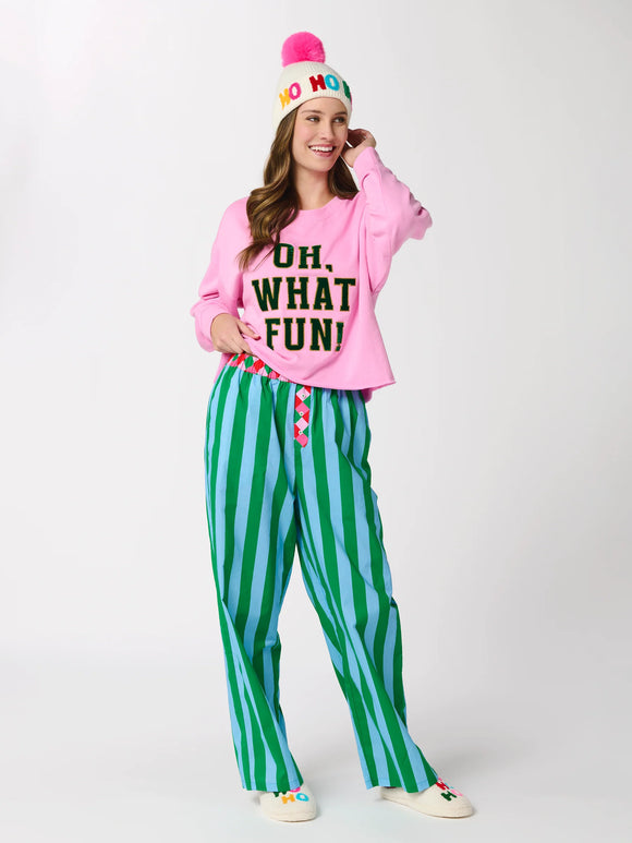 Festive Stripe Boxer Pant