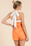 Halter Tie Playsuit Romper