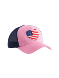 Heart Flag Trucker Hat