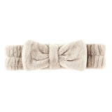 Plush Bow Spa Headband