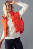 Quilt Cropped Puffer Vest