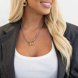 Locket Necklace - Greige Goods