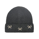 Pearl Bow Beanie