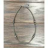 22" Navajo Necklace - Greige Goods