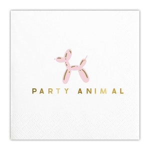 Party Animal Foil Napkins