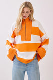 Game day Stripe Pullover - Greige Goods