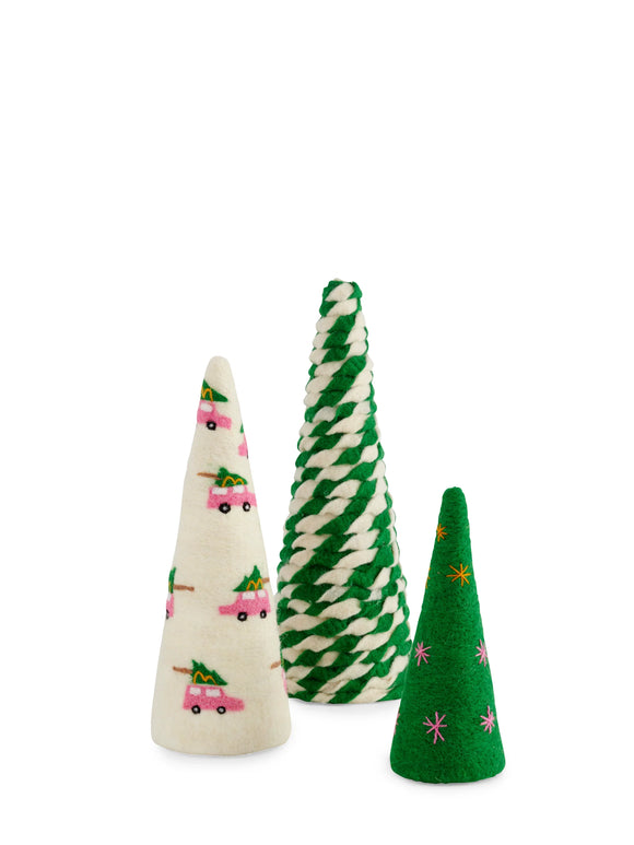 Pink Car Decorative Trees