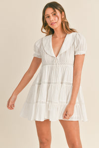 Sailor Collar Mini Dress