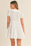 Sailor Collar Mini Dress