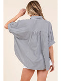 Game Day Button Down - Greige Goods