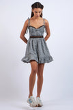 Checker Tie Strap Mini