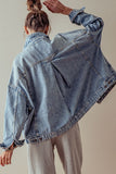 Denim Button Up Jacket