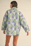 Patchwork Floral Quilted Jacket