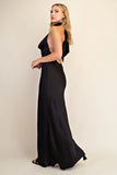 Scarf Effect Drape Dress
