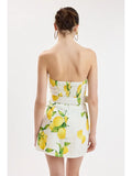 Lemon Fit-in Mini Dress - Greige Goods