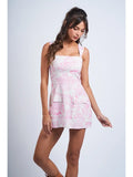 Lovely Pond Mini Dress - Greige Goods