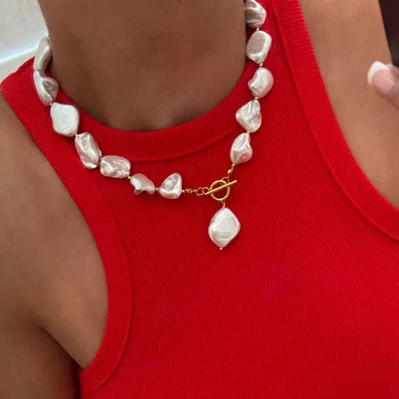 Chunky Pearl Necklace