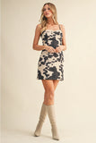 Sleeveless Denim Mini Dress