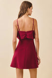 Front Bow Fit & Flare Mini