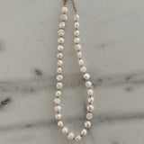 Glam Pearl Necklace - Greige Goods