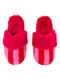 Felicity Stripe Slipper - Greige Goods