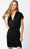 Lexi Satin Dress - Greige Goods