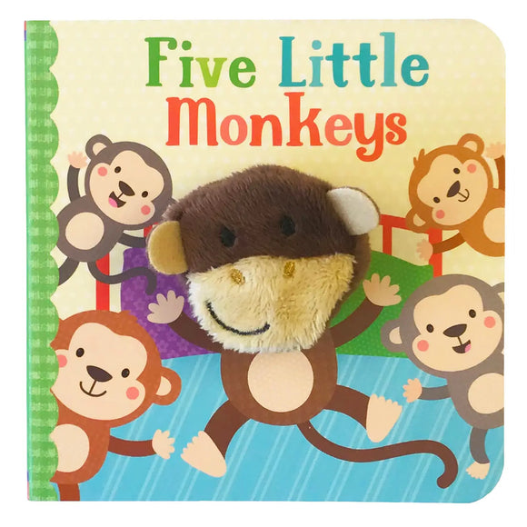 Five Little Monkeys Puppet Book