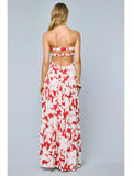 Ruched Twisted Bust Maxi