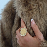 Bling Coin Ring