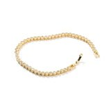 Gold Diamond Tennis Bracelet