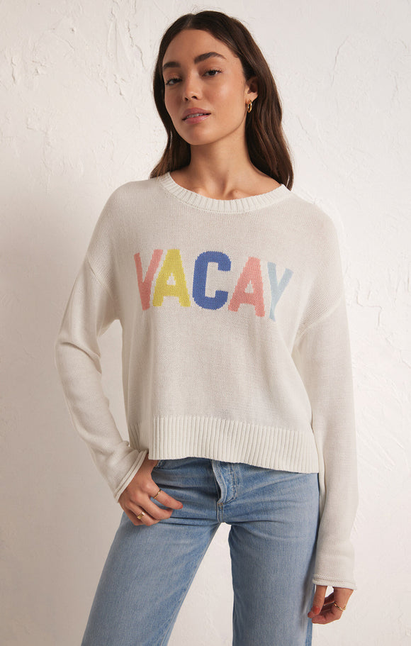Sienna Vacay Sweater - Greige Goods