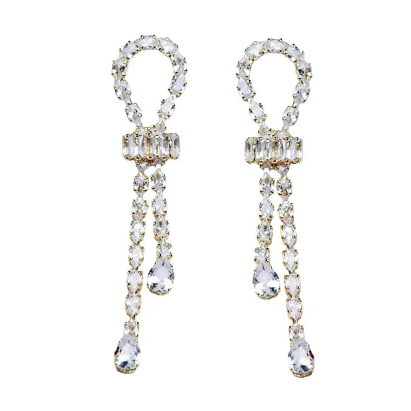 Diamond Drop Earrings