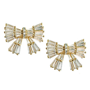 Sparkler Bow Earring