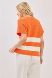 Stripe Knit Gameday Sweater