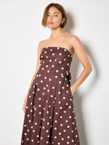 Polka Dot Jumpsuit - Greige Goods