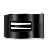 Teleties Flat Rectangle Hair Clip - Greige Goods
