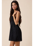Eyelet Mini Dress - Greige Goods