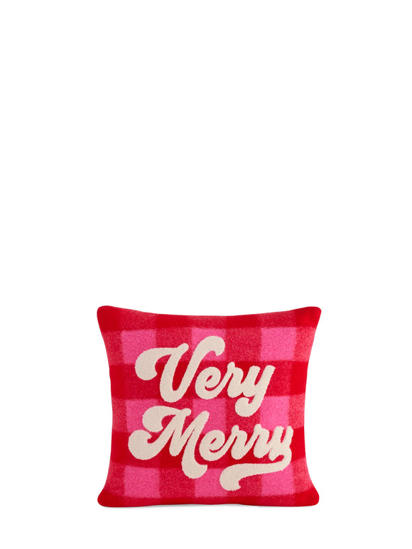 Very Merry Plaid Pillow