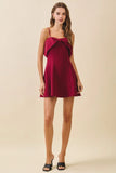 Front Bow Fit & Flare Mini