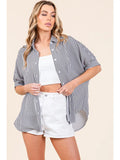 Game Day Button Down - Greige Goods