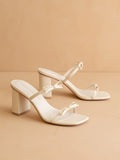 The Wendy Heel - Greige Goods