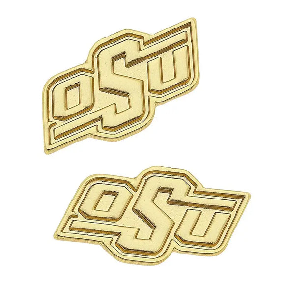 OSU 24K Gold Plated Studs