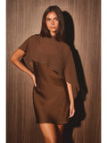 Mocha Moment Mini Dress